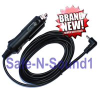 Cigarette Lighter Straight Cord Power Plug